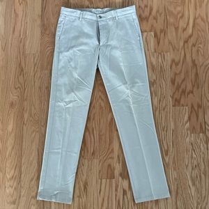 Light khaki Dockers slim tapered pants: W34 L34